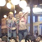 Third pic of Wild Girls Flashing Tits at Gasparilla Pirate Festival in Tampa