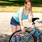 First pic of PickingUpPussy.com - Biking Boober - Missy Mae