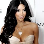 First pic of Kim Kardashian at shows cleavage at Valentines day in nightclub