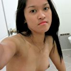 Fourth pic of Asian girl didn't think her self shot pics would get onto the Internet.