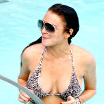 Second pic of Lindsay Lohan Nipple Slip