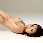 Fourth pic of Hot Asian Tiger Lotus Tattoed Babe