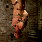 Second pic of Bound gods - Wax and ropes torture gay sex slave in bondage rough sex in filthy dungeon of sins and pain