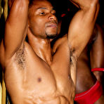 Second pic of Big Dick Black porn Actor CJ Wright dancing at a blatino gay show in Atlanta