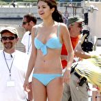 First pic of Selena Gomez looking sexy in blue bikini in Monaco