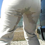 Second pic of Ineed2pee female desperation - wetting tight jeans and spandex - pissing pants and panties only at ineed2pee