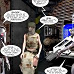 Second pic of Cybersex bizarre experiments: 3D BDSM comics and sci-fi porn anime story about the war of machines and cyborgs vs humans