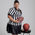 First pic of Huge Ass BBW Jo'vey posing as a Referee