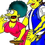 Third pic of Slut Maggie Simpson getting bitten by Bart Simpson \\ Cartoon Porn \\