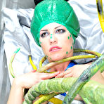 Fourth pic of Galactic Queen Transformed By Sci Fi Tentacles