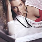 First pic of Jennifer Hawkins sexy posing scans from magazines
