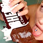 Fourth pic of teen babe Heather Starlet gets fucked hard for a box of chocolate @ PornPROS