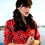 First pic of Autumn Riley In A Plaid Shirt