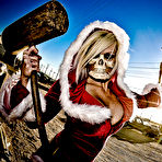 First pic of Exclusive Actiongirls Mercenary Andy Hartmark - Bridgette Bad Santa Photos Actiongirls.com
