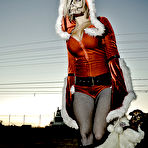 Fourth pic of Exclusive Actiongirls Mercenary Andy Hartmark - Bridgette Bad Santa Photos Actiongirls.com