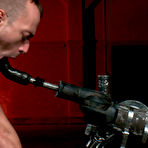 Second pic of Bound gods - Athletic master unleashes his dirty fantasies over poor bondage sex slave ramming his ass and mouth