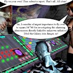 Second pic of Sex space adventures of Cynthia: Fatal anal attack 3D animation comics