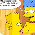 Second pic of Marge in uniform craves cock and gets jizz sprayed \\ Comics Toons \\