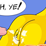 Fourth pic of Marge in uniform craves cock and gets jizz sprayed \\ Comics Toons \\