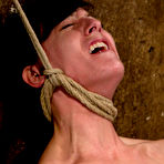 Third pic of SexPreviews - Elise Graves rope bound to a chair with brutal nipple pulling