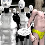 Fourth pic of The perverted robot or 3D matrix sex adventures Episode 3