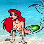 Third pic of Mermaid Ariel hardcore sex - Free-Famous-Toons.com