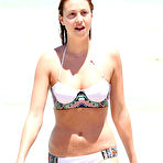 Second pic of Whitney Port sexy in bikini on the beach in Miami