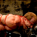 Fourth pic of Bound Gods - Gays full of muscles drop leather outfits and fuck in extreme fetish sex riding hard