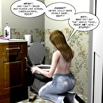First pic of Perverted 3D porn comics and anime sex stories about teen huge cock, big tits of mature housewife and fabulous discovery of granny