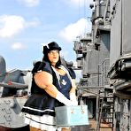 Third pic of Xxx BBW MILF Farrah Foxx as fat vintage sailor