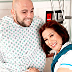 Second pic of 60PlusMILFs.com - Kim Anh - Nurse Kim heals the sick, fucks the giant hard-on