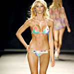 First pic of Elena Santarelli sexy in bikini runway shots at Pin Up fashion show