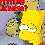 First pic of Comics Toons ][ Bart Simpson gets a Driving license via sex with aunts