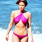First pic of Vicky Pattison seen enjoying the beach while in Marbella