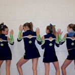 Fourth pic of Sex girlfriend pics :: Blameless looking cheerleader teases the camera with.. 