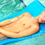 Second pic of Cute Blonde Twink Model Gallery at CollegeDudes