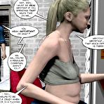 First pic of Sex fight of cheating women 3D xxx comics & anime hentai cartoon bdsm fetish about fat chubby big tits nurse caught mature blonde housewife in nude hardcore couple with huge cock in pussy cumshot act