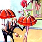Third pic of Explicit comic caricatures at FreePornJokes.com
