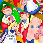 Second pic of Helpless Alice gets facialized with creamy cumshots  \\ Cartoon Porn \\