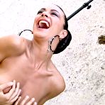 Second pic of Melita Toniolo topless backstage calendar shots