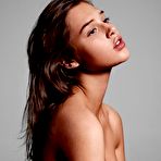 Fourth pic of Anais Pouliot sexy and topless mag scans