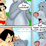 Second pic of Nathoo slams Mowgli till gets assdrilled on the beach \\ Cartoon Porn \\