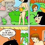 Third pic of Nathoo slams Mowgli till gets assdrilled on the beach \\ Cartoon Porn \\
