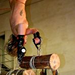 First pic of The wooden weights - Watch the hardest suspension whipping ever!