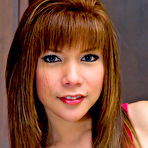 First pic of Ladyboy Annys takes off red panties and wanks off