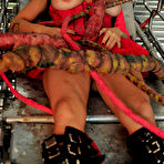 First pic of Sci-Fi Cyborg Girl drilled by Alien Tentacles