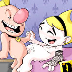 Fourth pic of Mandy penetrated by throbing dick and gets spermshots \\ Cartoon Porn \\