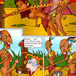 Third pic of Debbie Thornberry getting chased and loving fat dick \\ Cartoon Porn \\