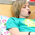 Fourth pic of Miles Pride is such a small twink that he makes Timo Garrett look big gay men first big cock