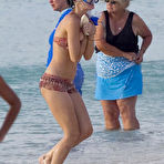 Third pic of Busty Katy Perry nipple slip on the beach paparazzi shots